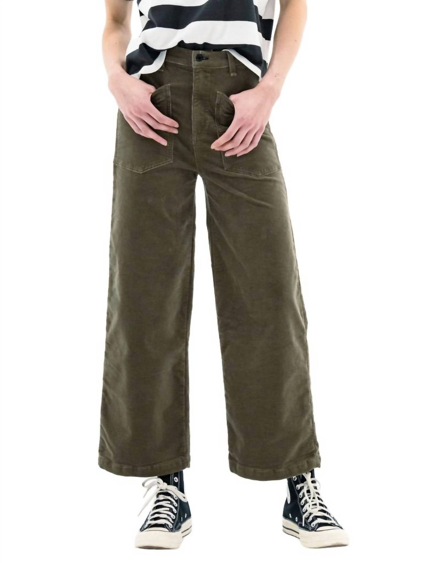Askk Ny - Women's Virginia Corduroy Safari Pants