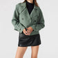 Steve Madden - Sirus Cropped Trench Jacket