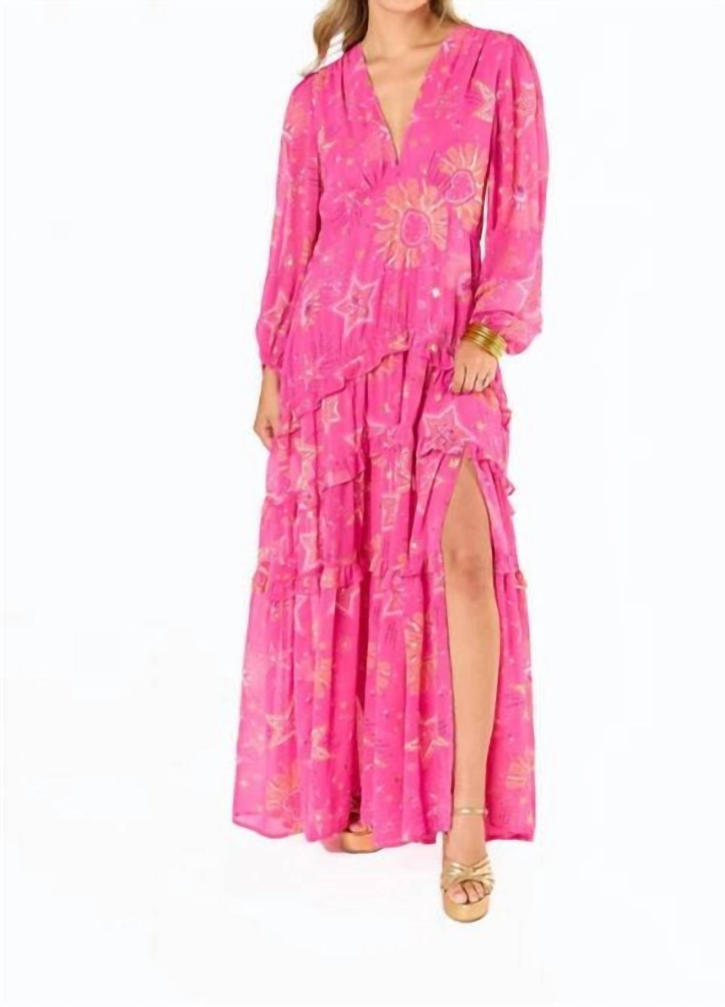 Buddylove - Zodiak Printed Maxi Dress