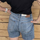 Judy Blue - Mid-Rise Cut Off Shorts
