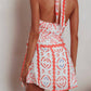 One And Only Collective - Mosaic Halterneck Mini Dress