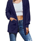 Double Take - Full Size Teddy Hooded Jacket with Pockets
