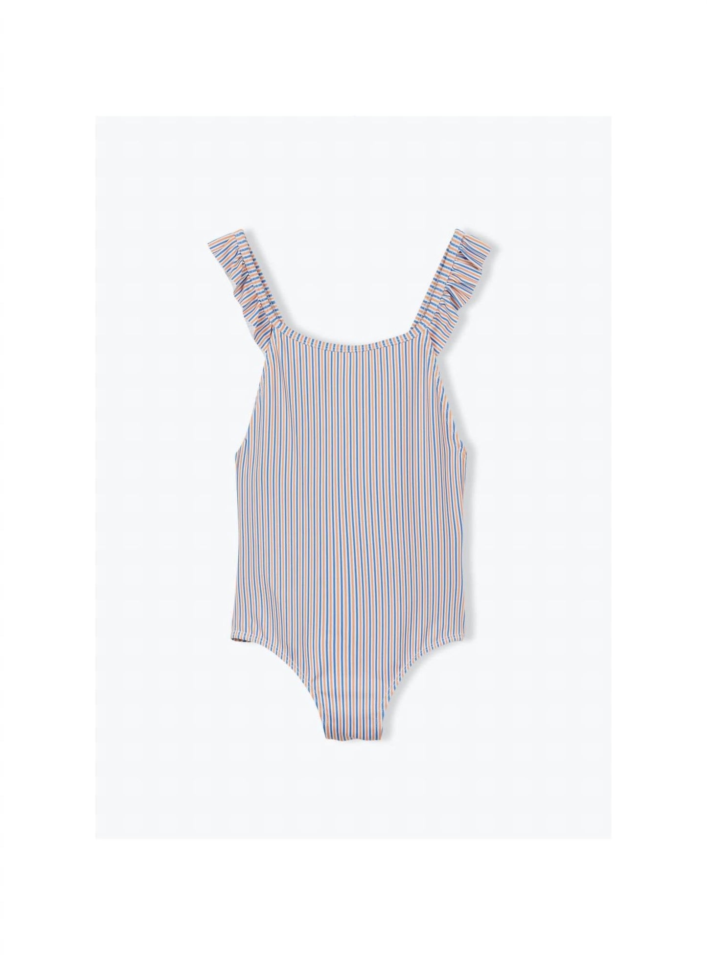 Arsène Et Les Pipelettes - Girls Striped Swimsuit