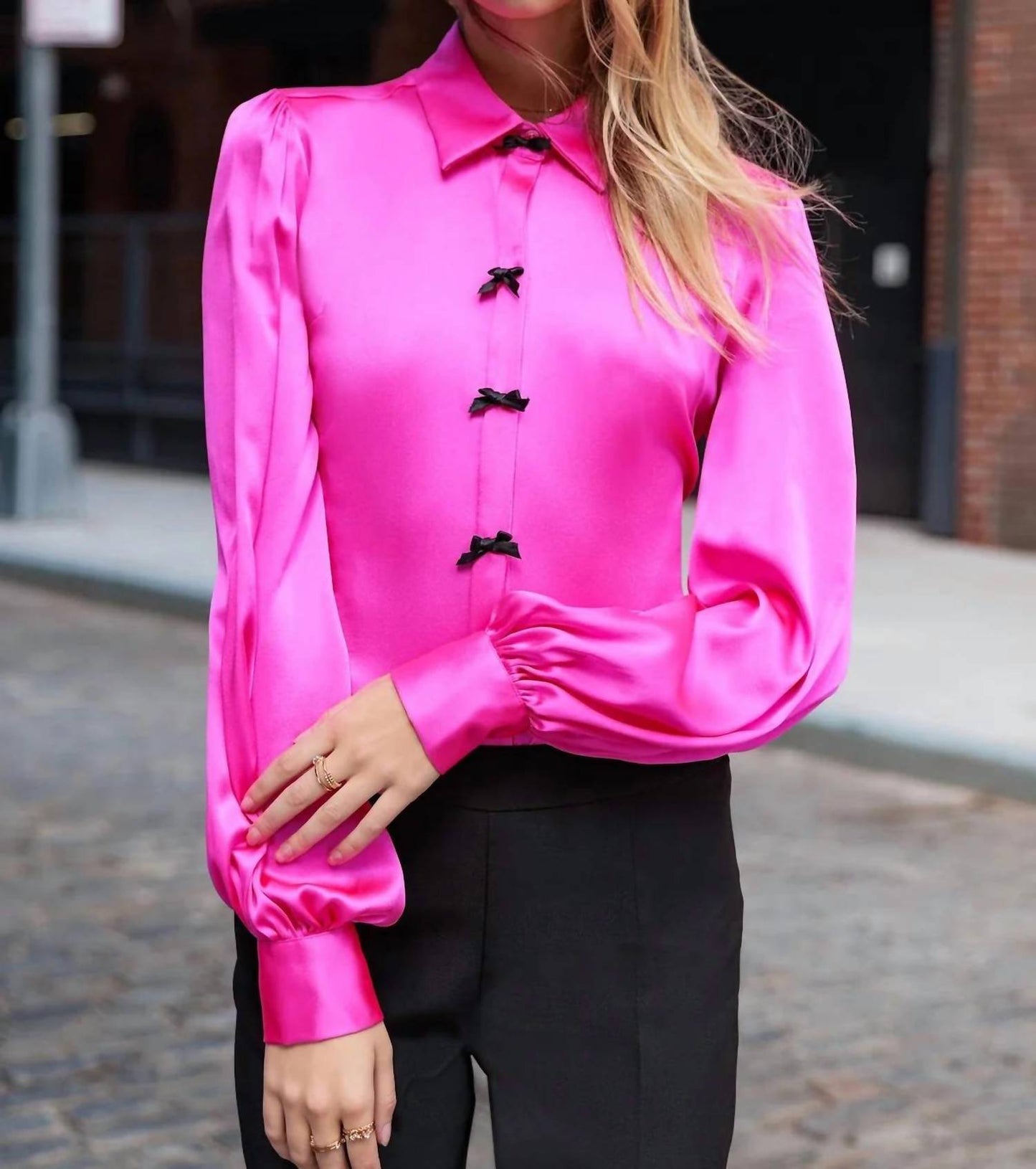 Generation Love - Arly Bow Blouse