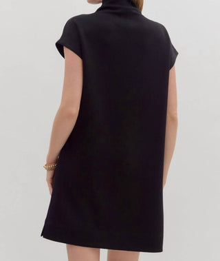 Entro - Knit Mock Mini Dress