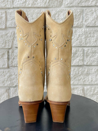Paris Texas - Women's Janice Suede Cowboy Boots
