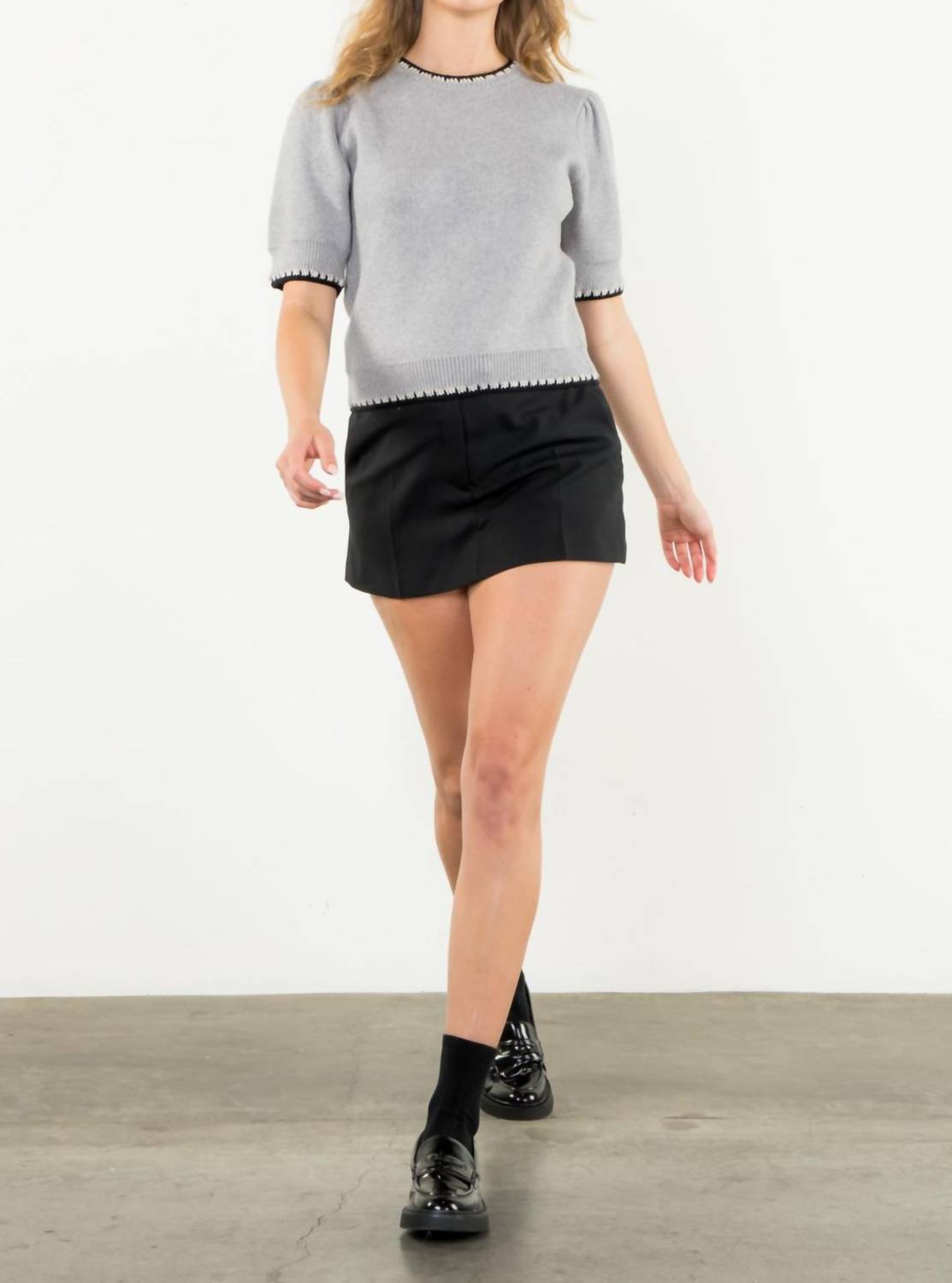 Thml - Short Sleeve Sweater