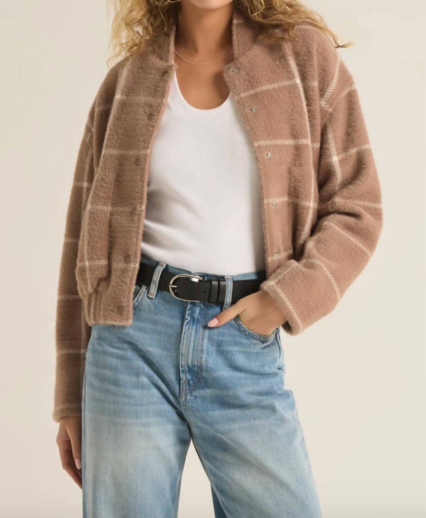 Z Supply - Lex Plaid Bomber Jacket