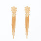 Avenue Chic - Women's Fringe Bouquet Earrings