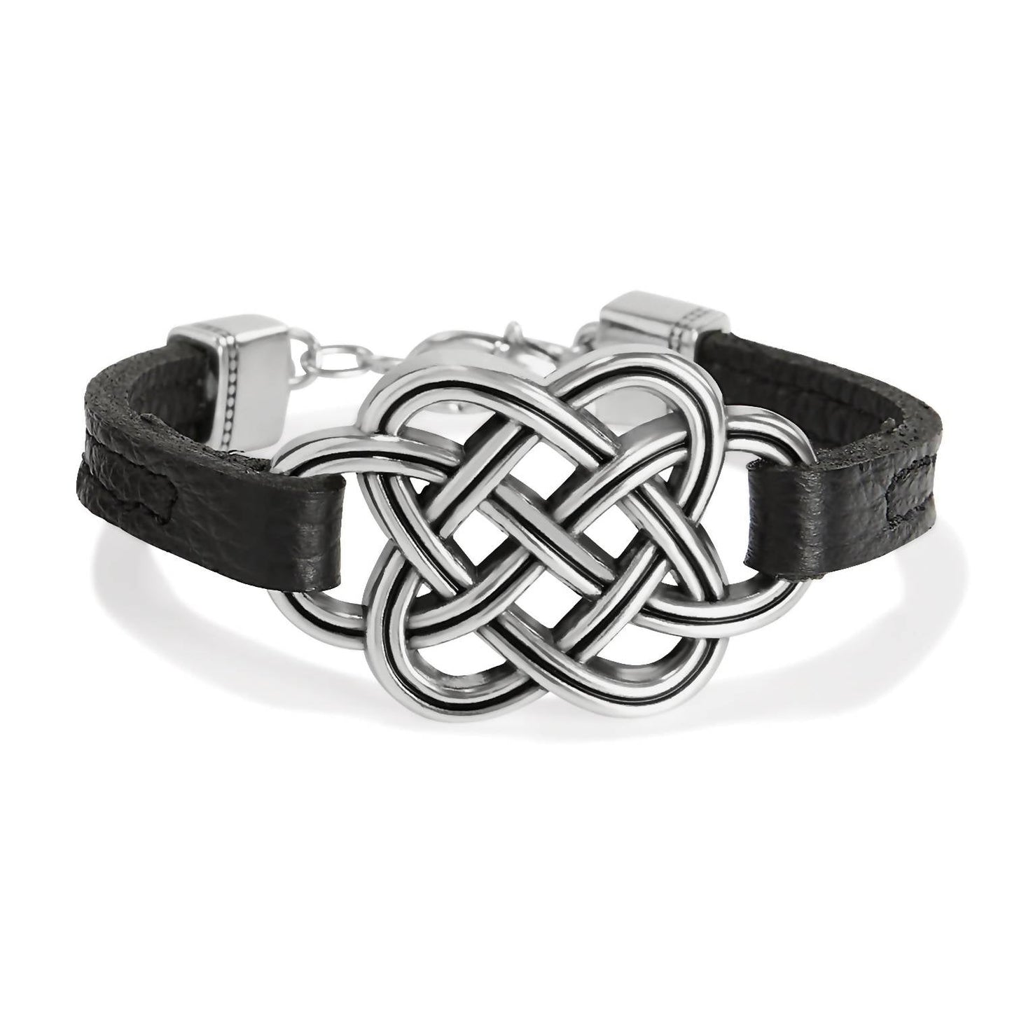 Brighton - Women's Interlok Trellis Leather Bracelet