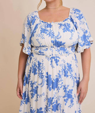 Gilli - Indigo Bloom Maxi Dress