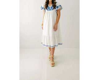Thml - Blossom Embroidery Dress - Plus