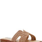 Steve Madden - Women's Hadyn-m Macrame Woven Flat Slide Sandals