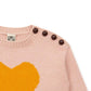 Bonton - Kid's Misty Heart Sweater