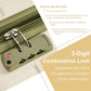 GigaTech 3-Piece Expandable Hard Shell Luggage Set with TSA Lock