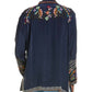 Johnny Was - Audrey Oversized Embroidered Blouse Dash