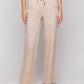 Charlie B - Pull-on Linen Blend Wide Leg Pants