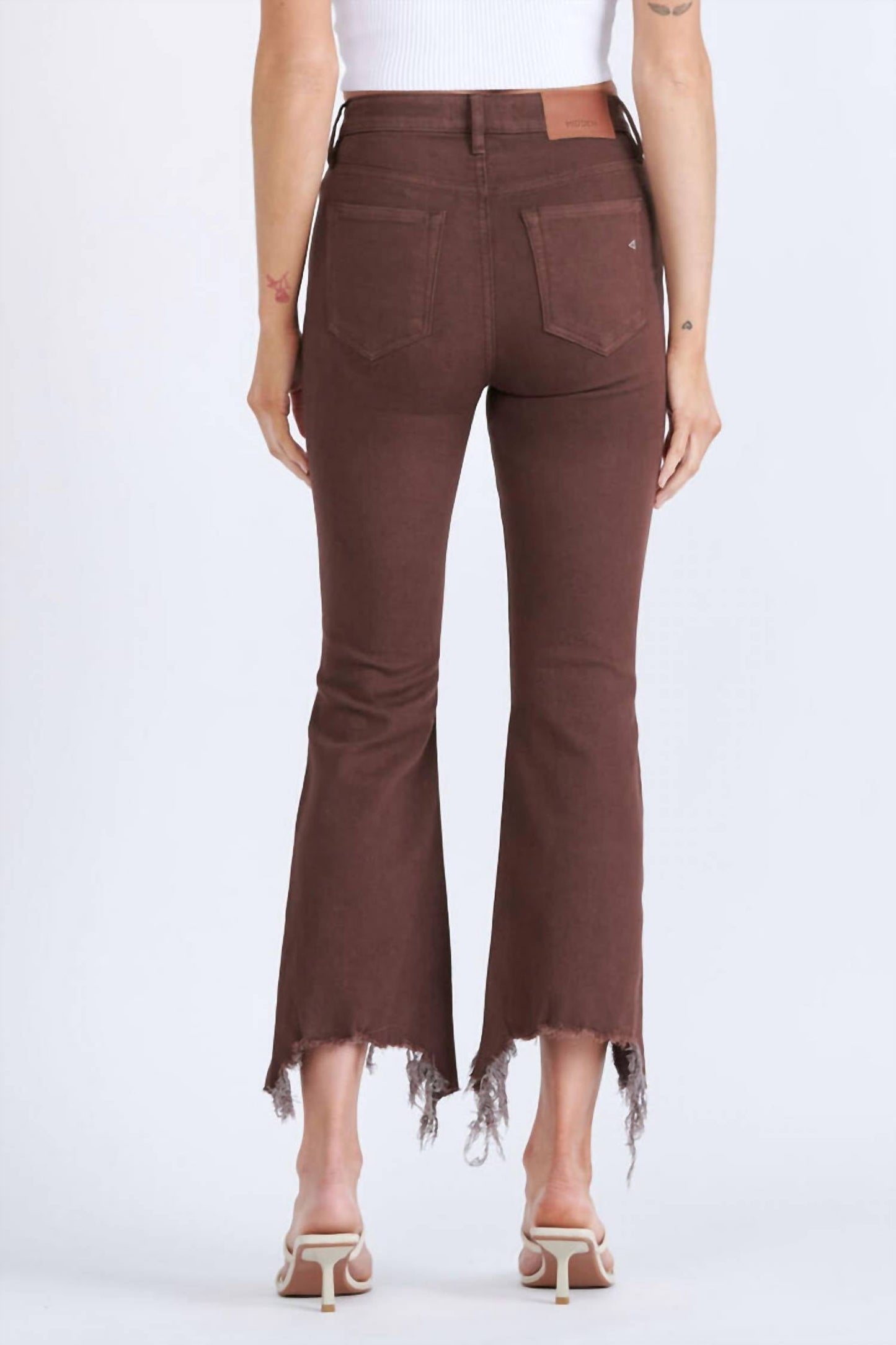 Hidden - Happi High-rise Crop Flare Jean
