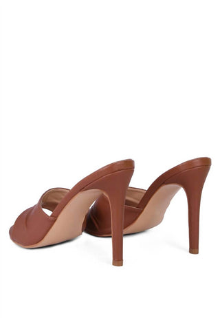 Rag Company - Women's Pleated Strap High Heal Sandal