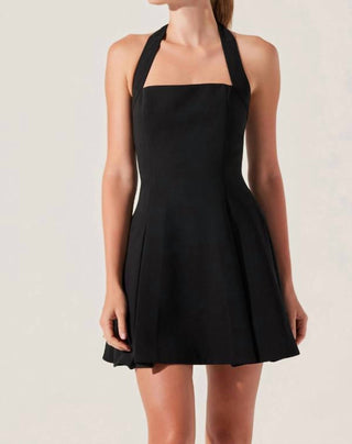 Astr - Lilibeth Halter Neck Mini Dress