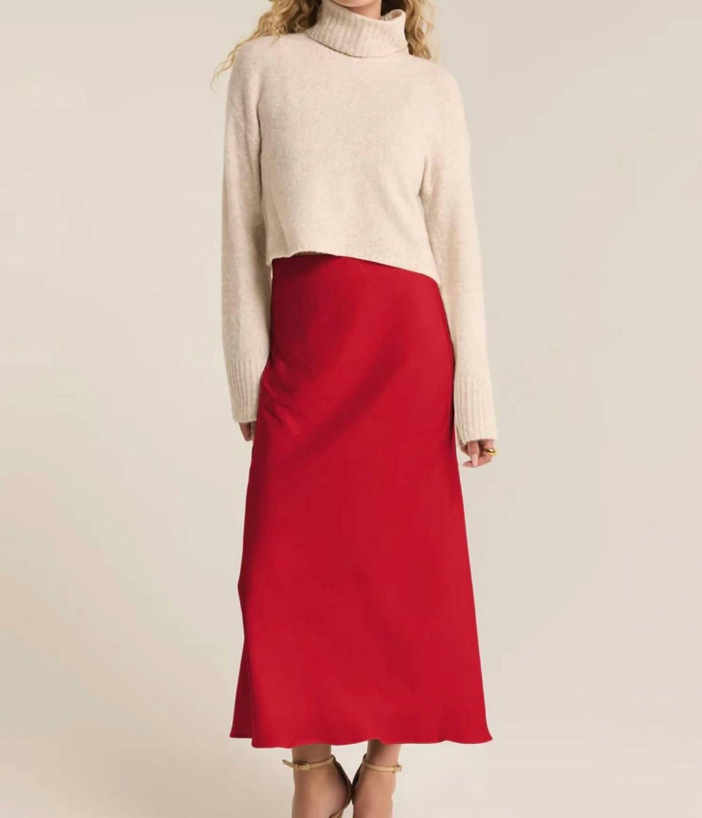 Z Supply - Europa Poly Sheen Skirt