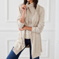 Karen Kane - Ribbed Drape Front Cardigan