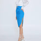 Zaalima Fashion - Long Sleeve Midi Polyester Column Regular Casual Dress