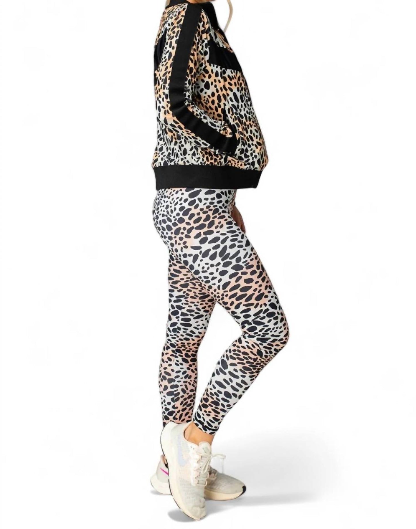 Buddylove - Vonn Elastic Long Sleeve Zip Up Jacket