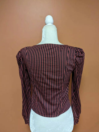 Free People - Caroline Vintage Stripe Top