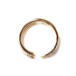 Avenue Chic - Women's Three Line Cz Cuff Ring