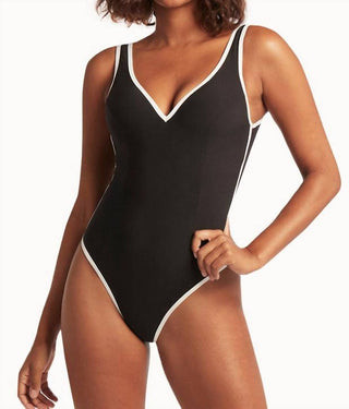 Sea Level Australia - Elite Moulded Cup Bralette One Piece Swimsuit