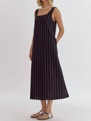 Entro - Ric Rac Striped Dress