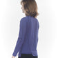 Matthildur - Emilia Contrast Stitching Long Sleeve Top