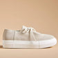 All Black - Women's Gathered Sneak Sneaker