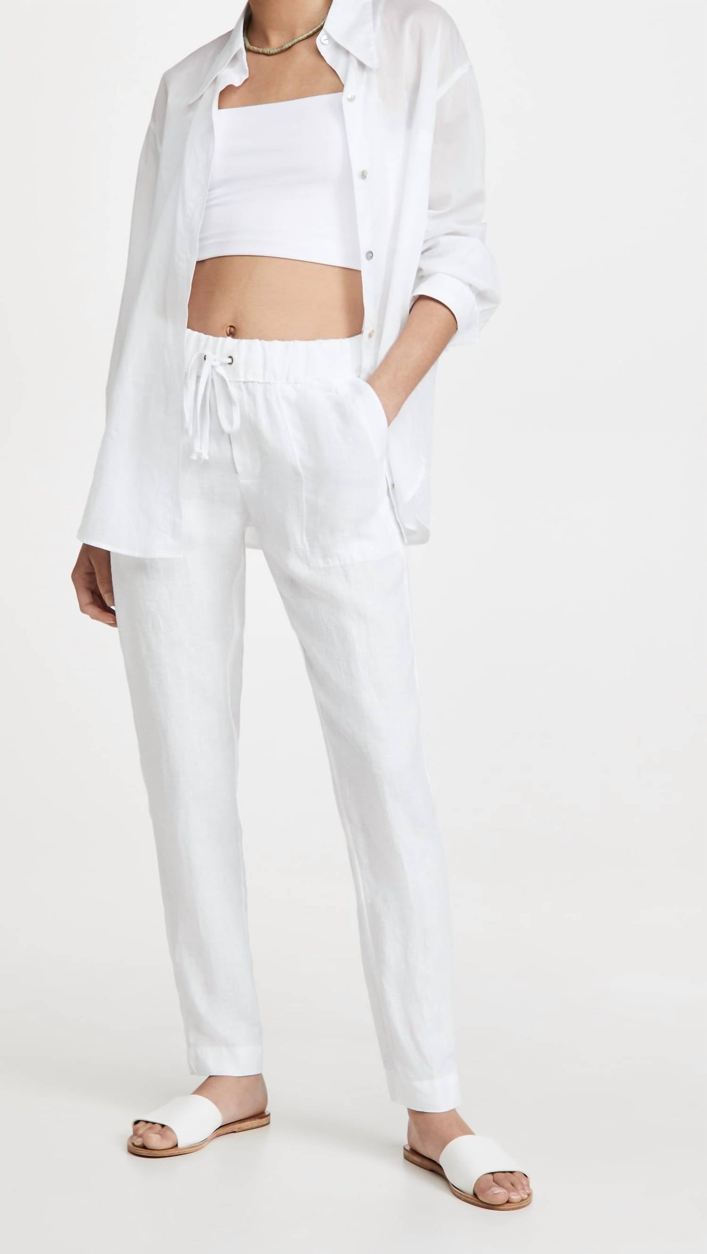 Enza Costa - Linen Easy Pant