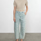 Enza Costa - Linen Open Knit Cropped Sweater