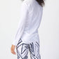 Joseph Ribkoff - Stretch Woven Wrap Blouse