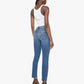 Mother - Mid Rise Dazzler Ankle Fray Jean