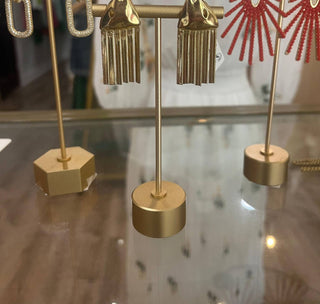 Goldie - Fish Drop Earrings