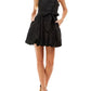 Tcec - Floral Bubble Hem Mini Dress