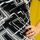 Joseph Ribkoff - Abstract Check Print Dress