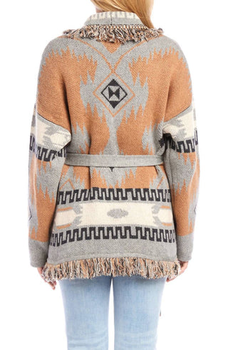 Karen Kane - Fringe Cardigan Sweater