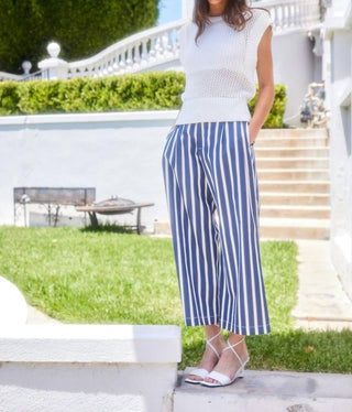 Fifteen Twenty - Sadie Striped Wide Leg Trousers