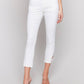 Charlie B - Side Tab Slim Cropped Pants