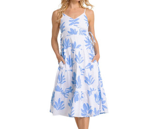 Southern Tide - Raquel Leafy Luxe Midi Dress
