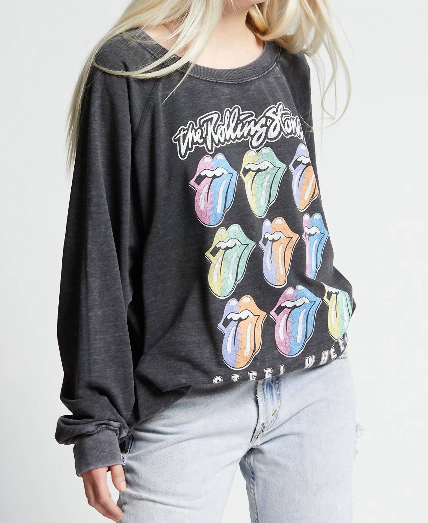 Recycled Karma - Rolling Stones Steel Wheels Sweatshirt