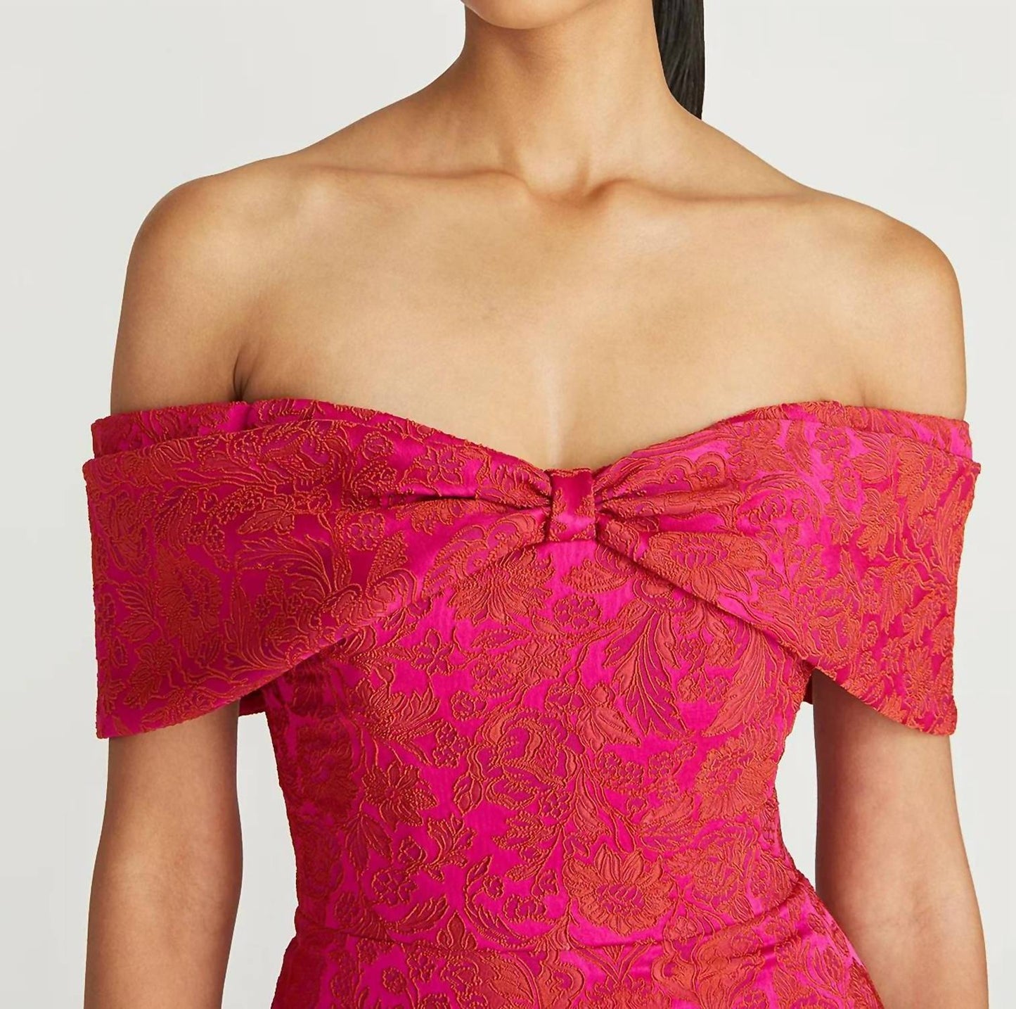 Theia - Eveline Off Shoulder Dress