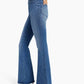 Good American - Pull On Flared Jeans