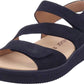 Gabor - Women’s 23.600.17 Soft Nubuck Schwarz Sandal