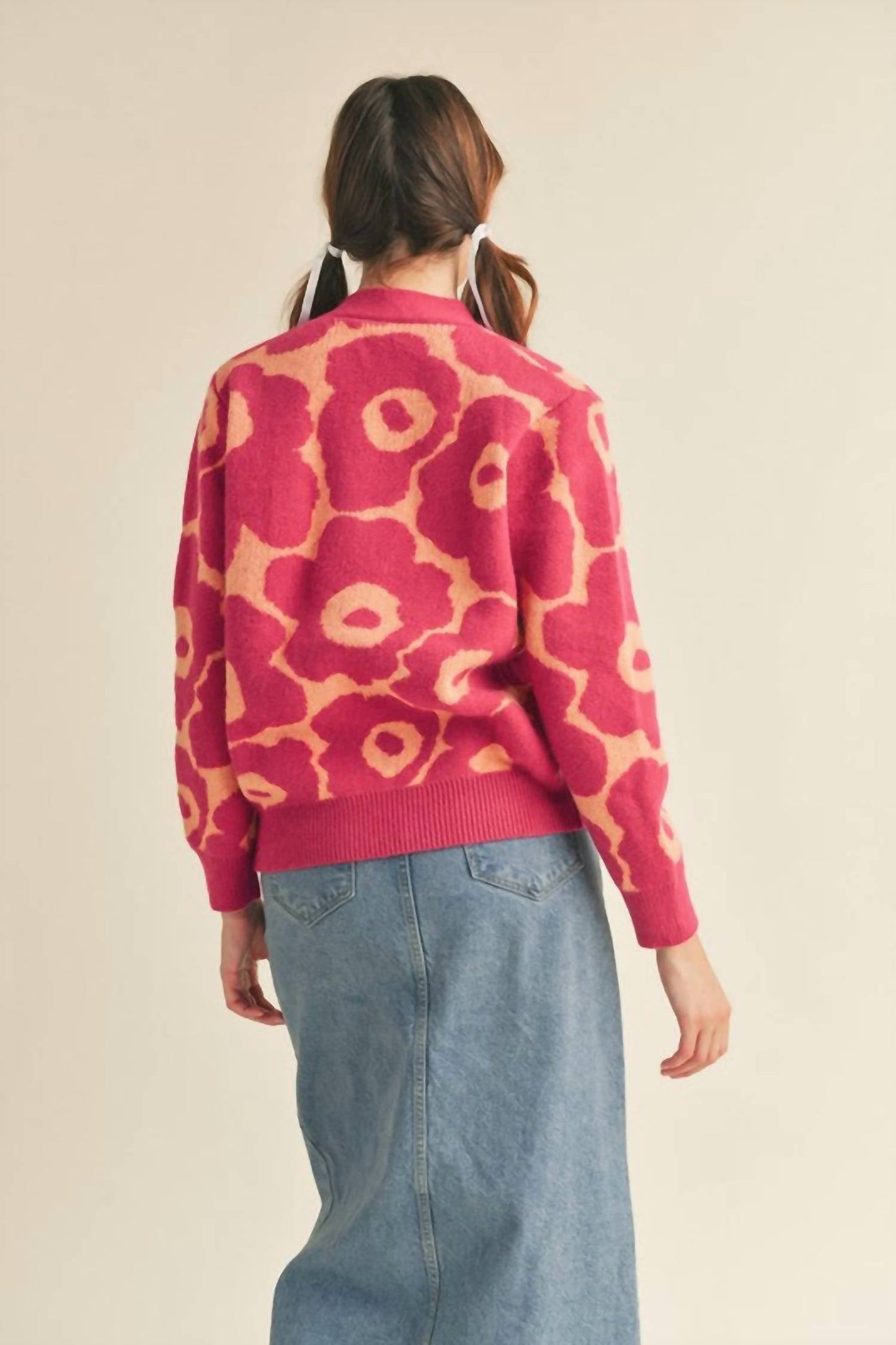 Anniewear - Quiet Spring Floral Cardigan